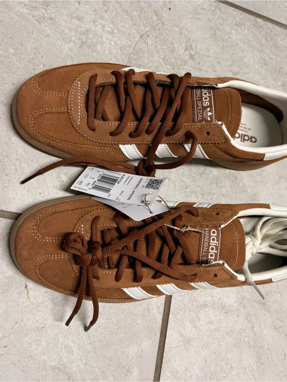 adidas Spezial Men’s Suede Sneakers - Brown/White